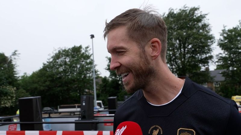 Calvin Harris: Virgil just told me 'you're doing the bus!'