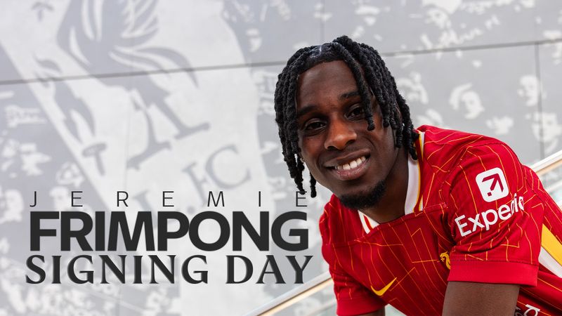 Signing Day: Jeremie Frimpong's first day at LFC