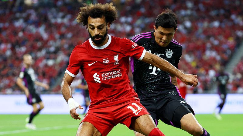 Bayern defeat Liverpool in high-scoring Singapore friendly as Premier  League return nears