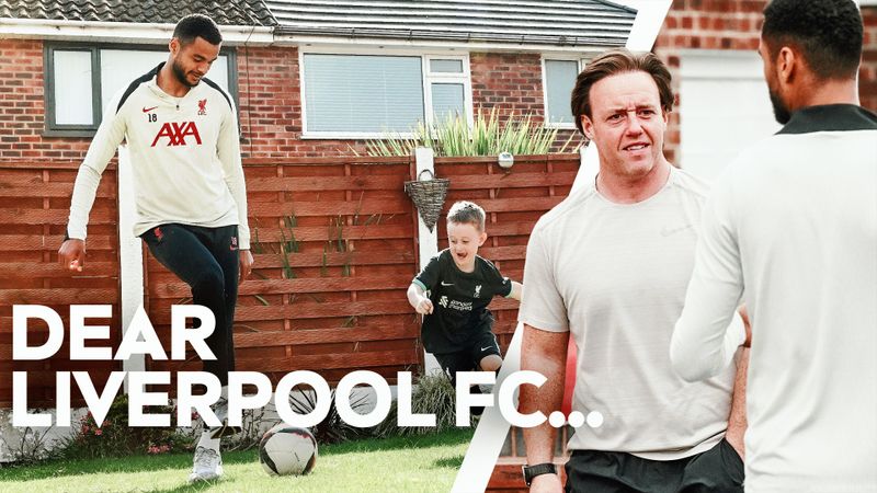 Dear Liverpool FC: Cody's special surprise for Sean