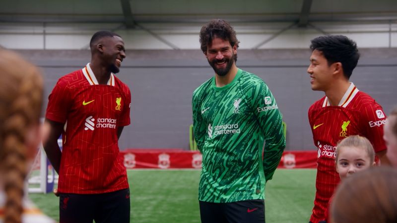 Alisson, Konate & Endo's 'Play On' surprise
