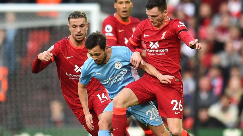 Man City vs Liverpool FC highlights and reaction as Bernardo Silva